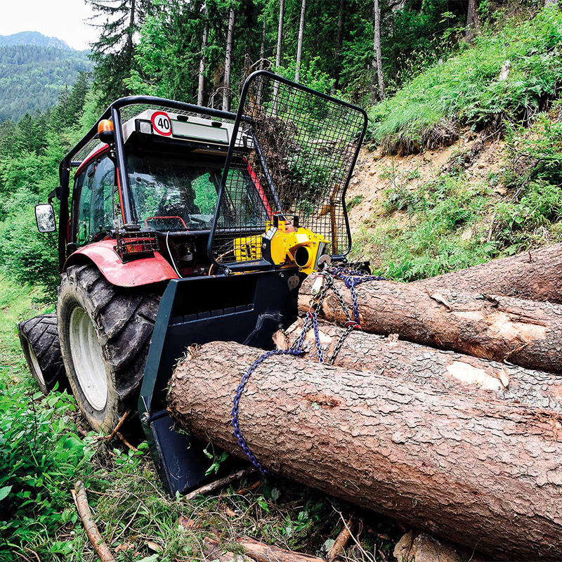 treuil forestier pour le débardage