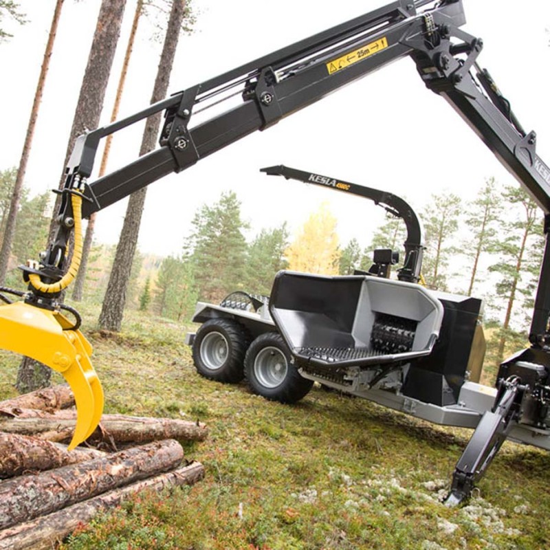 grue à bois kesla