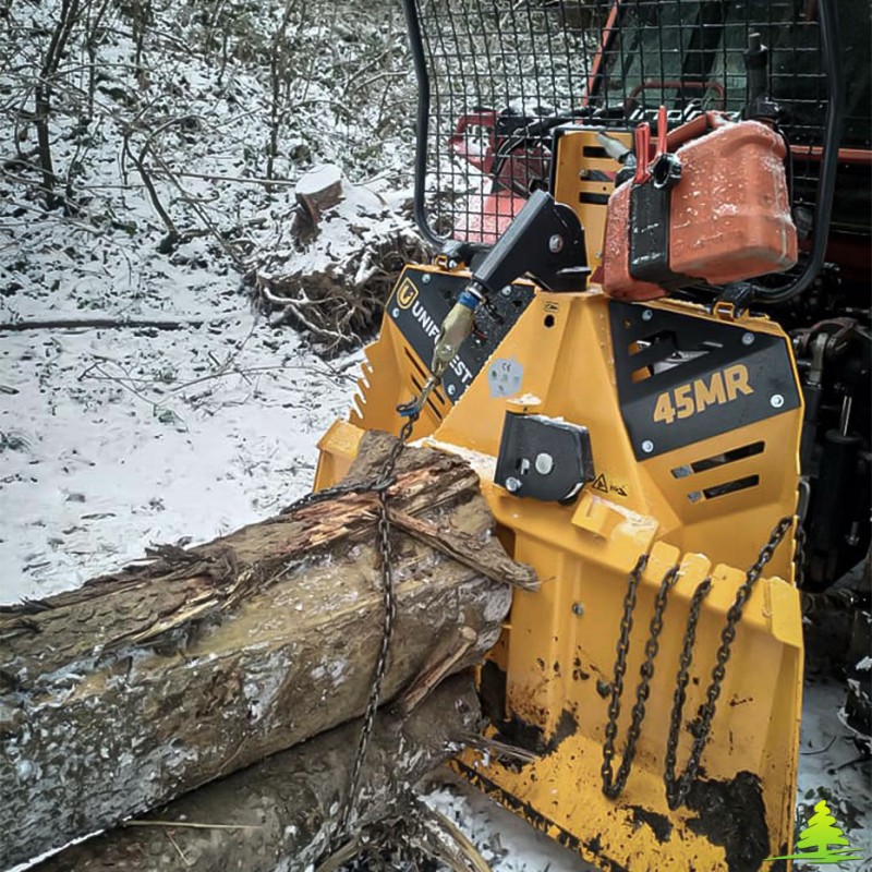 Treuil pour débarder bois de forêt