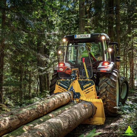 Treuil de débardage de bois pour tracteur