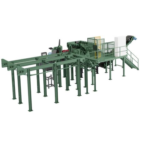 machine professionnel pour le bois de chauffage