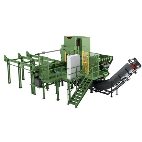 combiné bois de chauffage 2 x 22 tonnes