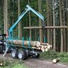 remorque forestière pour débardage