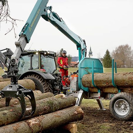 remorque avec grue remorque avec grue