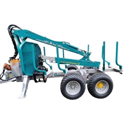 remorque forestière charge utile 9 à 15 tonnes