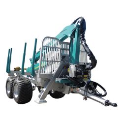 remorque forestière charge utile 13 à 17 tonnes