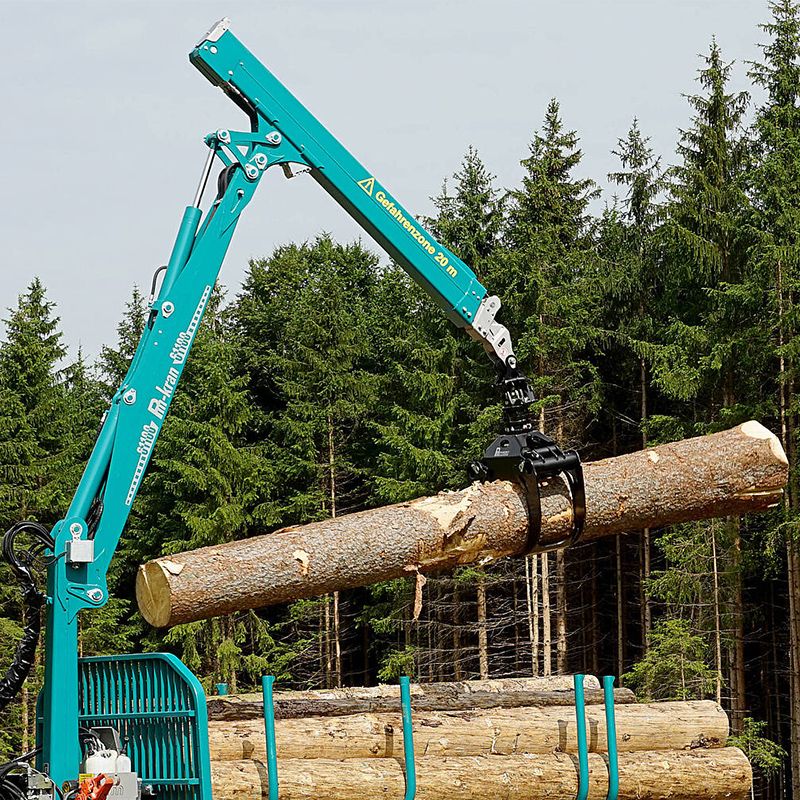 grue forestière de débardage