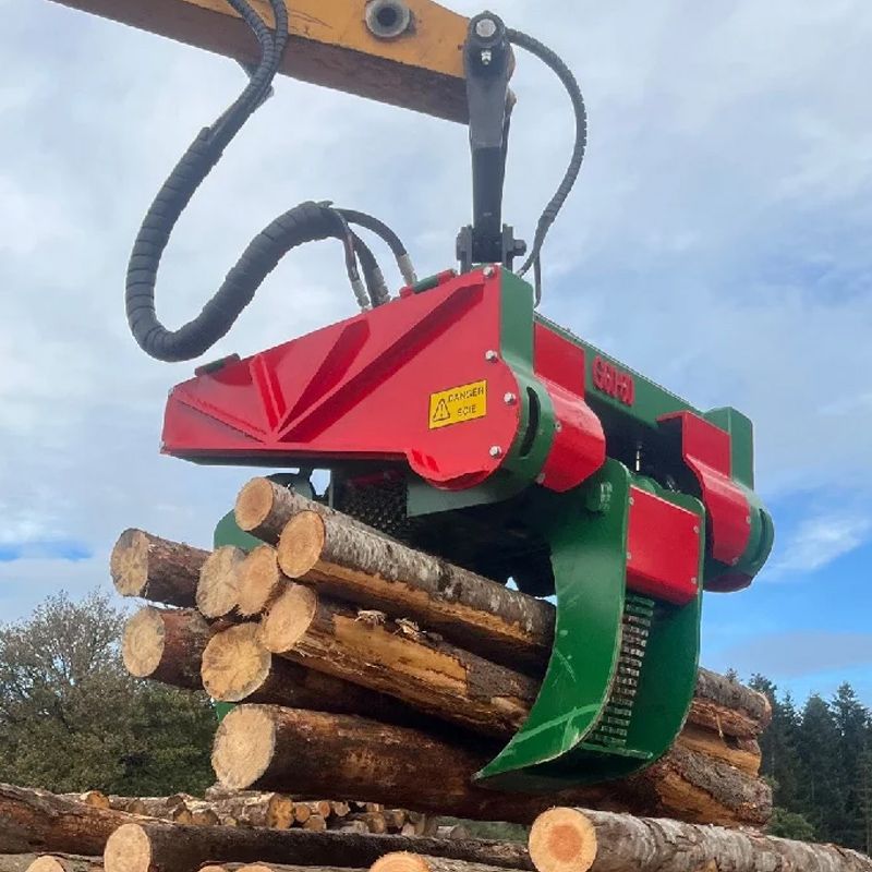 grappin coupeur scie tronçonneuse