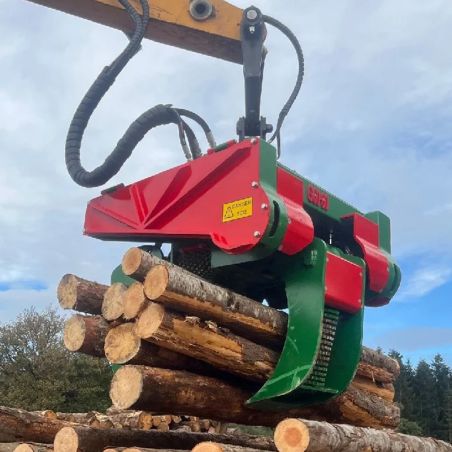 grappin coupeur scie tronçonneuse