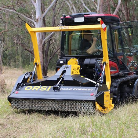 broyeur forestier double transmission