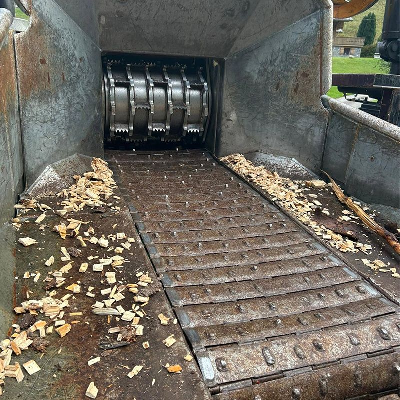 broyeur à plaquettes pour bois énergie