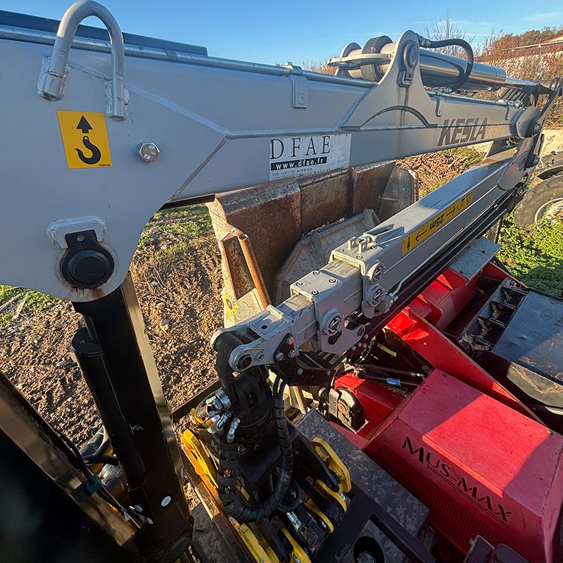 broyeur à plaquettes forestier