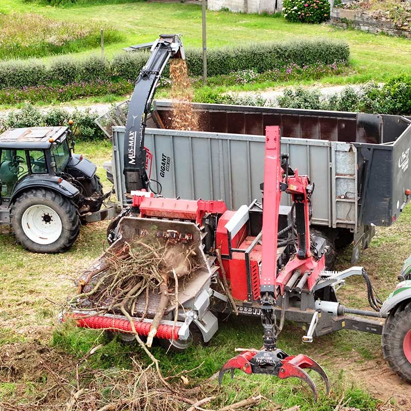 broyeur à plaquettes pour biomasse