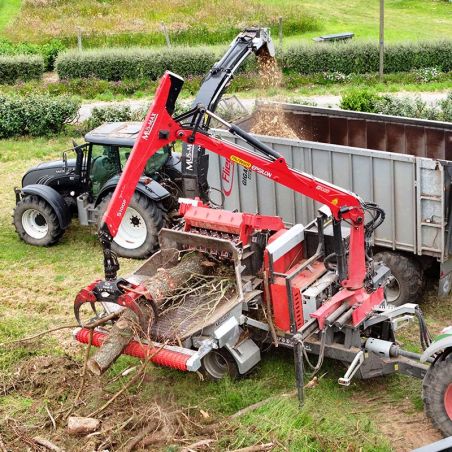 broyeur à plaquettes pour recycler bois