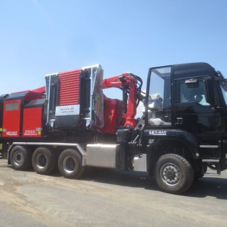 broyeur plaquettes avec plateau tournant