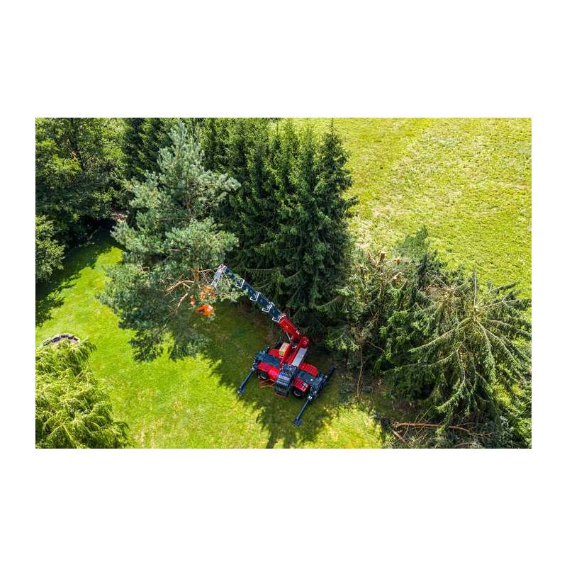 WESTTECH Woodcracker CS615 smart : montage sur télescopique rotatif. Photo constructeur.