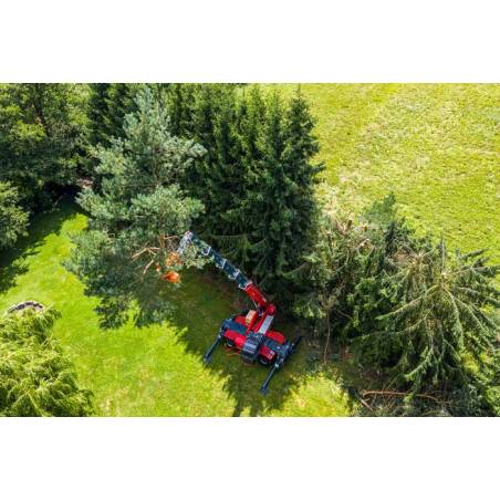 WESTTECH Woodcracker CS615 smart : montage sur télescopique rotatif. Photo constructeur.