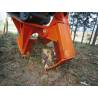 Woodcracker S 400 en préparation des souches — photo constructeur WESTTECH ; configuration illustrée.