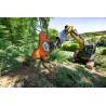 Woodcracker R 1300 en préparation des souches — photo constructeur WESTTECH.