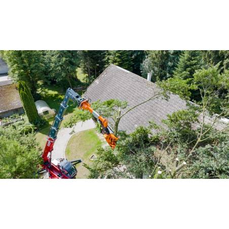 WESTTECH Woodcracker TA et CS 510 crane — photographie constructeur, équipement selon configuration