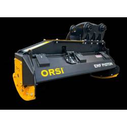 Broyeurs forestiers ORSI EMF FTL PISTON 110 et 145 - Pelles de 10 à 18 t
