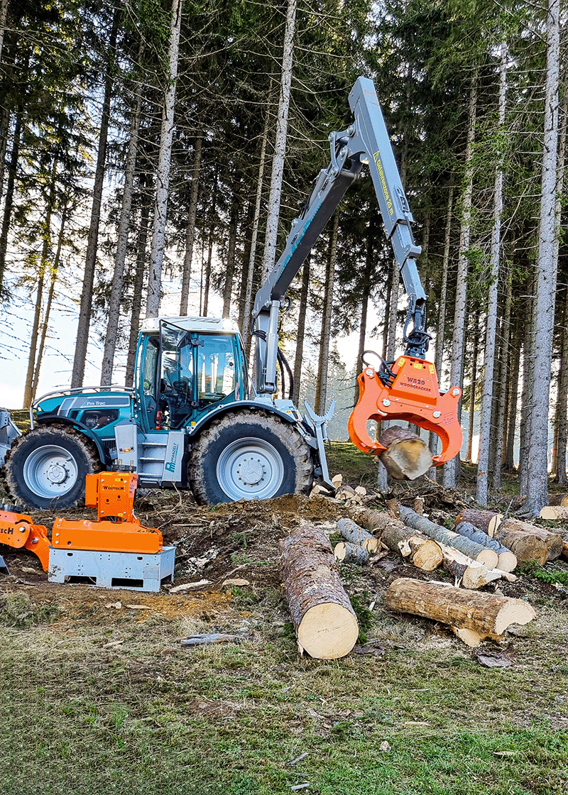 Woodcracker W 820 WESTTECH en configuration constructeur