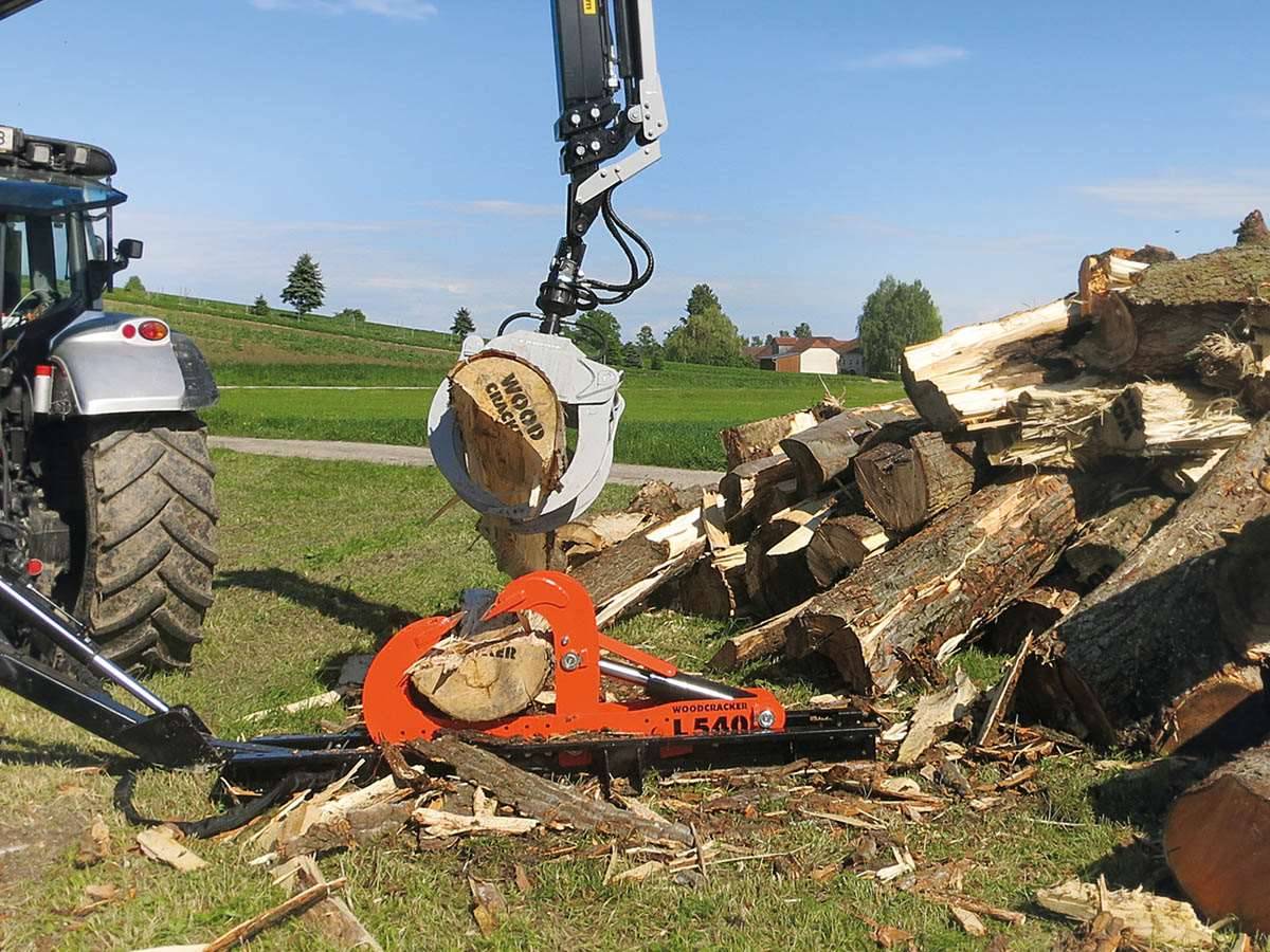 Exemple de béquille sur une Woodcracker L 540